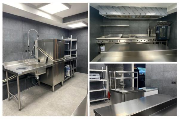 Aménagement cuisine professionnelle
